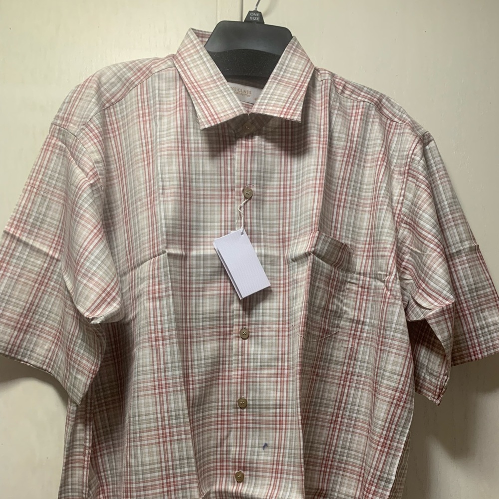 Fine class short sleeve dress shirt